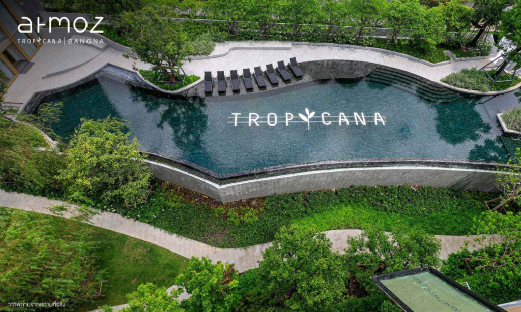 Atmoz Tropicana Bangna เปลี่ยนทุกวันให้เป็นวันพักผ่อน กับคอนโดสไตล์รีสอร์ท แต่งครบ ใจกลางบางนา